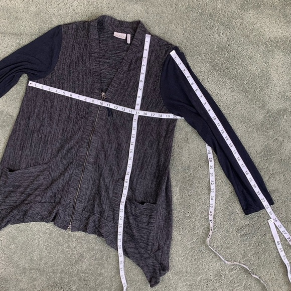 LOGO Lori Goldstein Asymmetrical Hem Zip J… - Picture 7 of 7